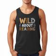 Wild About Reading Animal Bookworm Library Book Lover Reader Men Tank Top Wild About Reading Animal Bookworm Library Book Lover Reader Men Tank Top