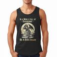 In a World Full Of Bookworms Be a Book Dragon Books Reading Men Tank Top
