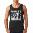 World's Best Farter I Mean Father Retro Father's Day Dad Men Tank Top