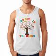 100 Days In The Books Reading Teacher 100th Day Of School Premium Men Tank Top