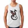 Book Lover Bookworm Reading Books Dragon Men Tank Top