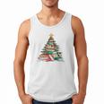 All Booked For Christmas Book Christmas Tree Lights Xmas Men Tank Top