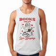 Books Are My LoveLanguage Cupid Valentines Men Tank Top