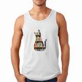 Cat Lover Tee Women Book Lover Reading Librarian Read Men Tank Top