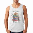 Cats Books Lover Men Women Men Tank Top