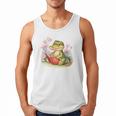 Crocodile Reading Book Watercolor Flowers Kids Men Tank Top Crocodile Reading Book Watercolor Flowers Kids Men Tank Top