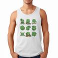 Cute Shamrock Reading St Patricks Day Teacher Book Lovers Men Tank Top Cute Shamrock Reading St Patricks Day Teacher Book Lovers Men Tank Top