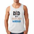 Dad Of A Hip Dysplasia Warrior Beige Blue Hip Dysplasia Men Tank Top