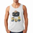 Despicable Me Minions Father's Day 1 Dad Cardboard Sign Men Tank Top