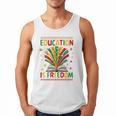 Education Is Freedom Books Lover History Month Men Tank Top