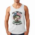 Fishing 4th July Full Time Dad Part Time Hooker On-Back Men Tank Top
