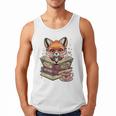 Fox Read Books Be Kind Stay Weird Reader Cute Nerd Bookworm Men Tank Top Fox Read Books Be Kind Stay Weird Reader Cute Nerd Bookworm Men Tank Top