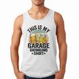 Garage Drinker Dad Vintage Beer This Is My Garage Drinking Men Tank Top