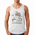 Goose With Books Cute Bookworm Reader Men Tank Top