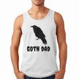 Goth Dad Gothic Bird Crow Emo Father's Day Men Tank Top