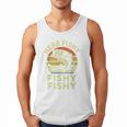 Here-Fishy Fishing Boy Large Mouth Bass Dad Men Tank Top