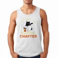 Just One More Chapter Fun Cat Coffee Reading Book Premium Tri-Blend Men Tank Top