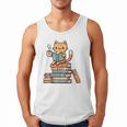 Kawaii Cat Coffee Books Teacher Men Women Girls Kids Men Tank Top Kawaii Cat Coffee Books Teacher Men Women Girls Kids Men Tank Top