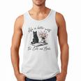 Life Better With 2 Cats Books Kitten Kitty Women Girls Kids Men Tank Top Life Better With 2 Cats Books Kitten Kitty Women Girls Kids Men Tank Top