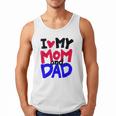 I Love My Mom And Dad Idea Shirt Men Tank Top