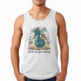 Magical Book Dragon Fantasy Reading Enthusiast Art Men Tank Top