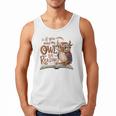 If You Need Me Owl Be Reading Book Lover Students Men Tank Top