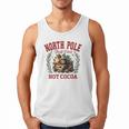 North Pole Book Club Hot Cocoa Bookworm Christmas Xmas Men Tank Top