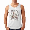 North Pole Readers Club Bookish Xmas Santa Book Reading Men Tank Top North Pole Readers Club Bookish Xmas Santa Book Reading Men Tank Top