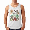 One Happy Dad Camper 1st Birthday Boy Camping Bear Men Tank Top