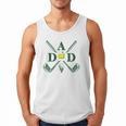Par Dad Golf Matching Golfing Quote Party Pocket Men Tank Top