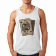 Queen Of Books Playing Card Aesthetic For Book Lovers Premium Tri-Blend Men Tank Top