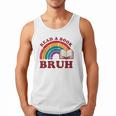 Read A Book Bruh Rainbow Vintage Reading Library Student Men Tank Top