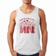Read Your Heart Out Teacher Valentines Day Reading Book Men Tank Top