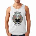 Reader Skeleton Read Books Be Kind Stay Weird Men Tank Top