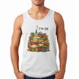 Reading Books Librarian Reader Nerd I'm Ok Teacher School Men Tank Top Reading Books Librarian Reader Nerd I'm Ok Teacher School Men Tank Top
