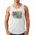 Reading Born To Read Forced To Work Bookish Book Lover Men Tank Top