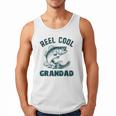 Reel Cool Grandad Fishing Grandpa Vintage Style Men Tank Top