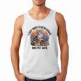 Retro I Just Want To Read Books And Pet Cats Cat Men Tank Top Retro I Just Want To Read Books And Pet Cats Cat Men Tank Top