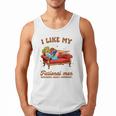 Smutty Book Lover I Like My Fictional Men Spicy Book Men Tank Top
