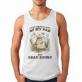 Stay At My Pad And Read Books Frog Introvert Reading Men Tank Top