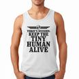 Today's Mission Keep Tiny Human Alive Father's Day Dad Men Tank Top