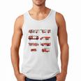 Toddler Boy Types Of FireTruck Firefighter Baby Dad Fireman Men Tank Top Toddler Boy Types Of FireTruck Firefighter Baby Dad Fireman Men Tank Top