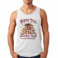 Vintage Retro North Pole Book Club Hot Cocoa Men Tank Top
