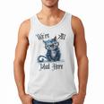 We'Re All Mad Here Cheshire Cat Alice Wonderland Book Kids Men Tank Top We'Re All Mad Here Cheshire Cat Alice Wonderland Book Kids Men Tank Top
