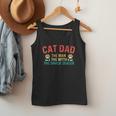 Cat Dad The Man The Myth Cat Lover Kitten Owner Kitty Men Tank Top