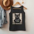 Catnip Made Me Do It Mugshot For Cat Lover Cat Mom Cat Dad Men Tank Top
