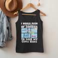 Comics Collecting Book Collector Guide Comics Lover Men Tank Top