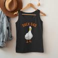 Cute Duck Dad Lover Illustration Duck Owner Men Tank Top