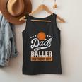 Dad Of The Baller Birthday Boy Basketball Themed Party Men Tank Top