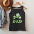 Dad Of The Birthday Boy Tractor Farm Trucks Family Party Men Tank Top